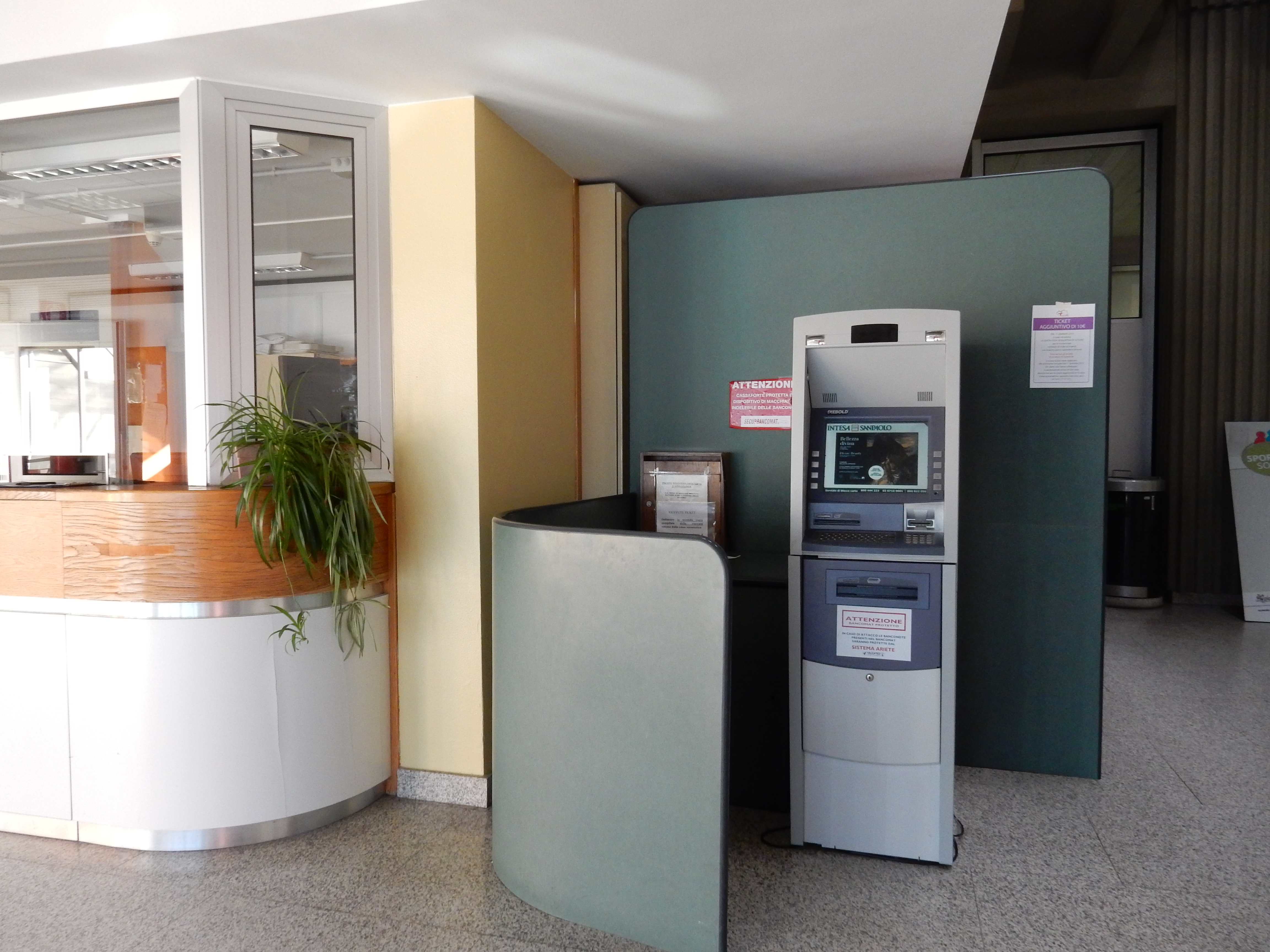 Bancomat Ospedale Beauregard